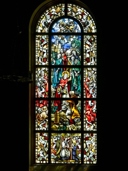 uwf-12 The Giving of the Keys Window