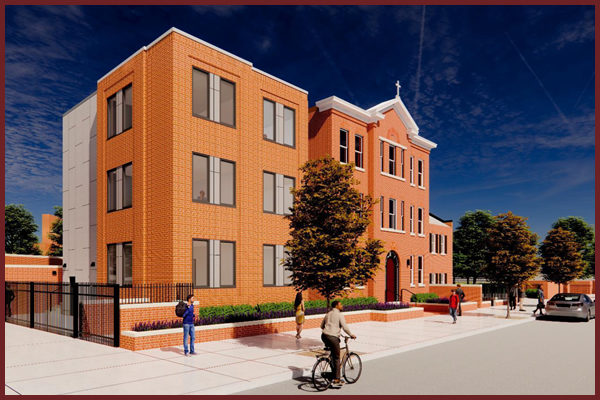 Architectural drawing of the new McGivney Propaedeutic House of Formation.